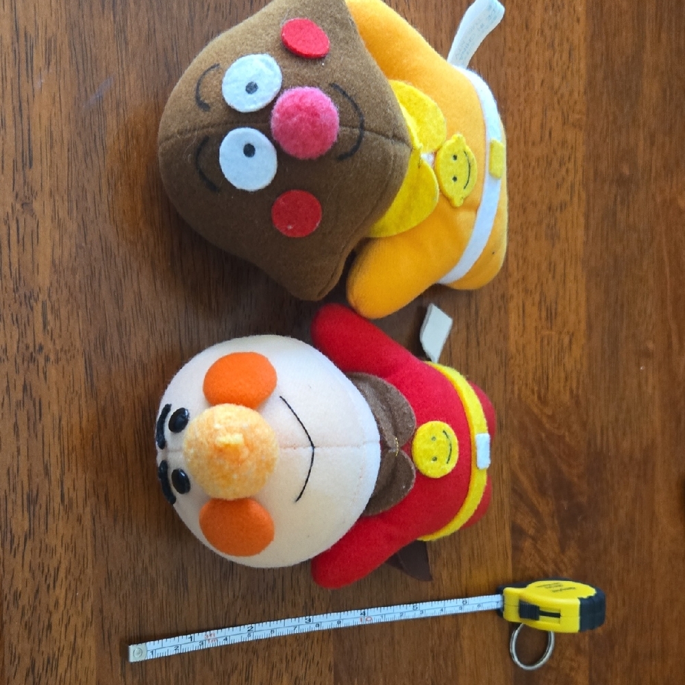 Plush Toy Set Anpanman And Karepanman